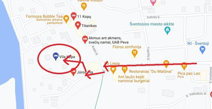Vila Kopa Šventoji Екстериор снимка