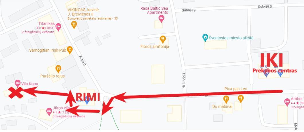 Vila Kopa Šventoji Екстериор снимка